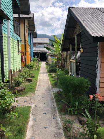 Beach Shack Chalet - Garden View Aframe Small Unit Kampong Juara Exterior foto